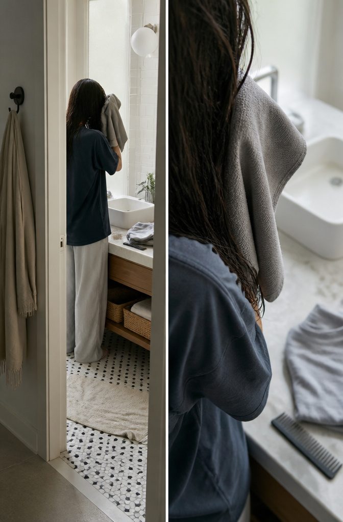 Frizzy hair remedy article photograph