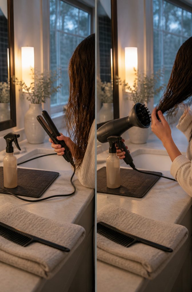 Frizzy hair remedy article photograph