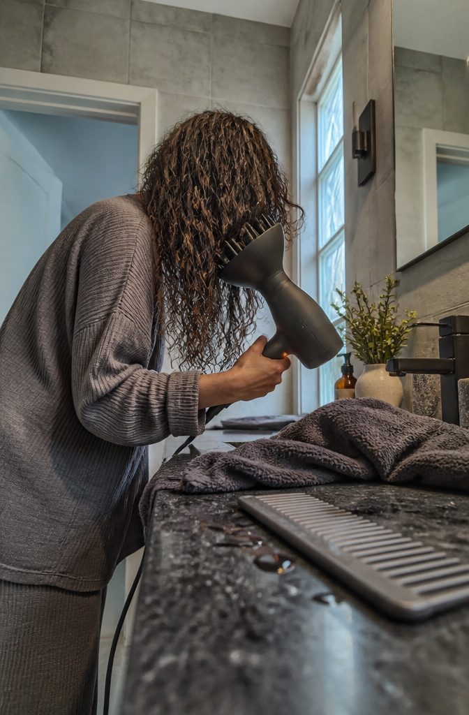 Frizzy hair remedy article photograph
