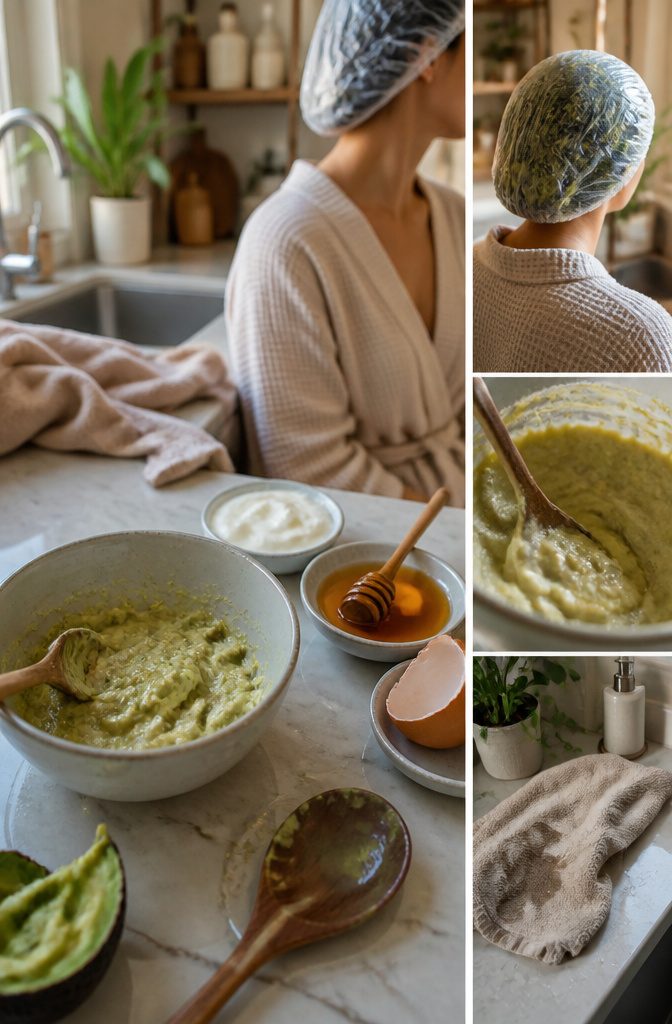 Frizzy hair remedy article photograph