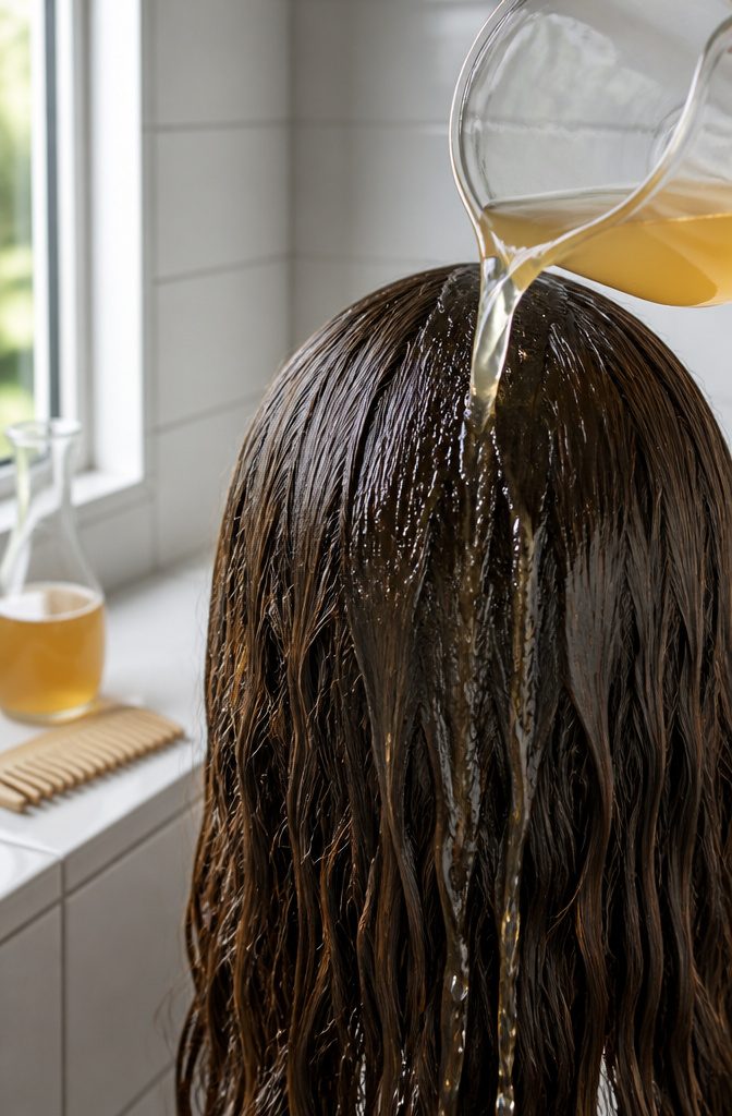 Frizzy hair remedy article photograph